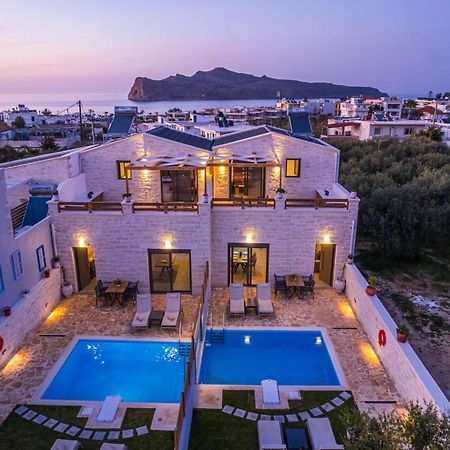 Sun Flower Villas With Sea View Agia Marina المظهر الخارجي الصورة