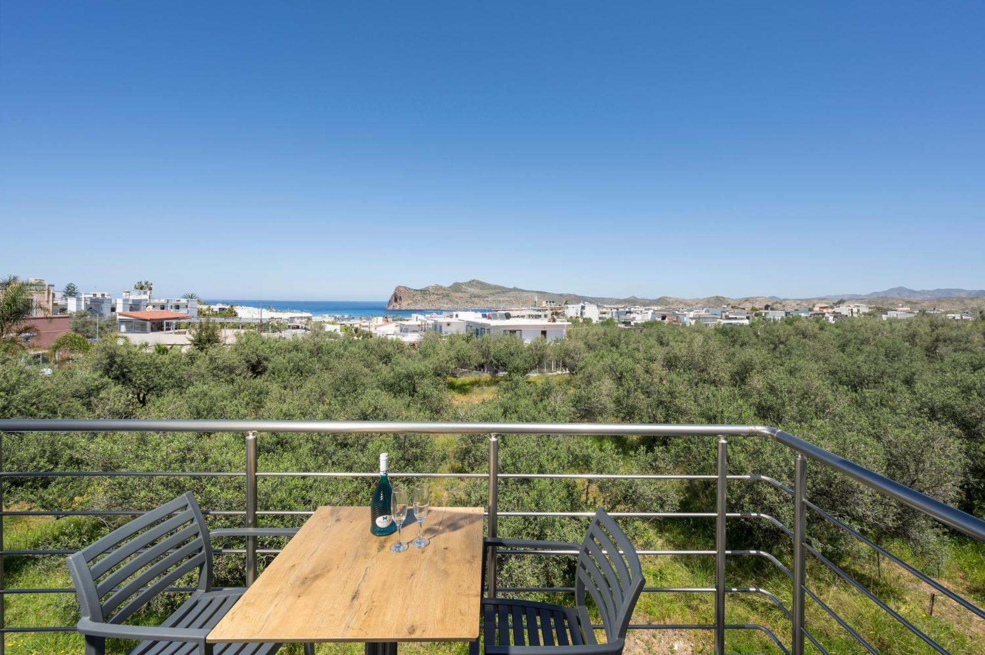 Sun Flower Villas With Sea View Agia Marina المظهر الخارجي الصورة