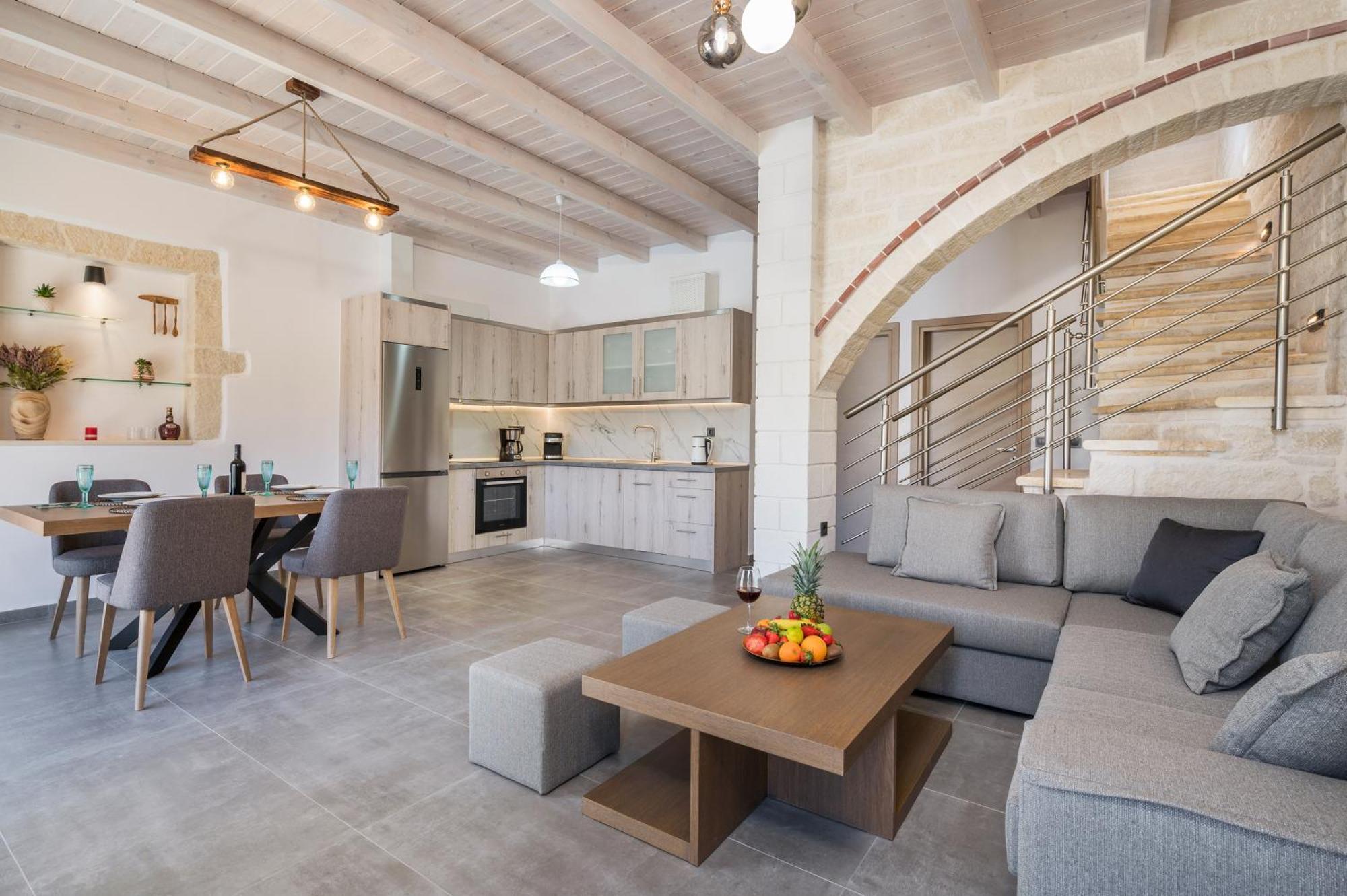 Sun Flower Villas With Sea View Agia Marina المظهر الخارجي الصورة