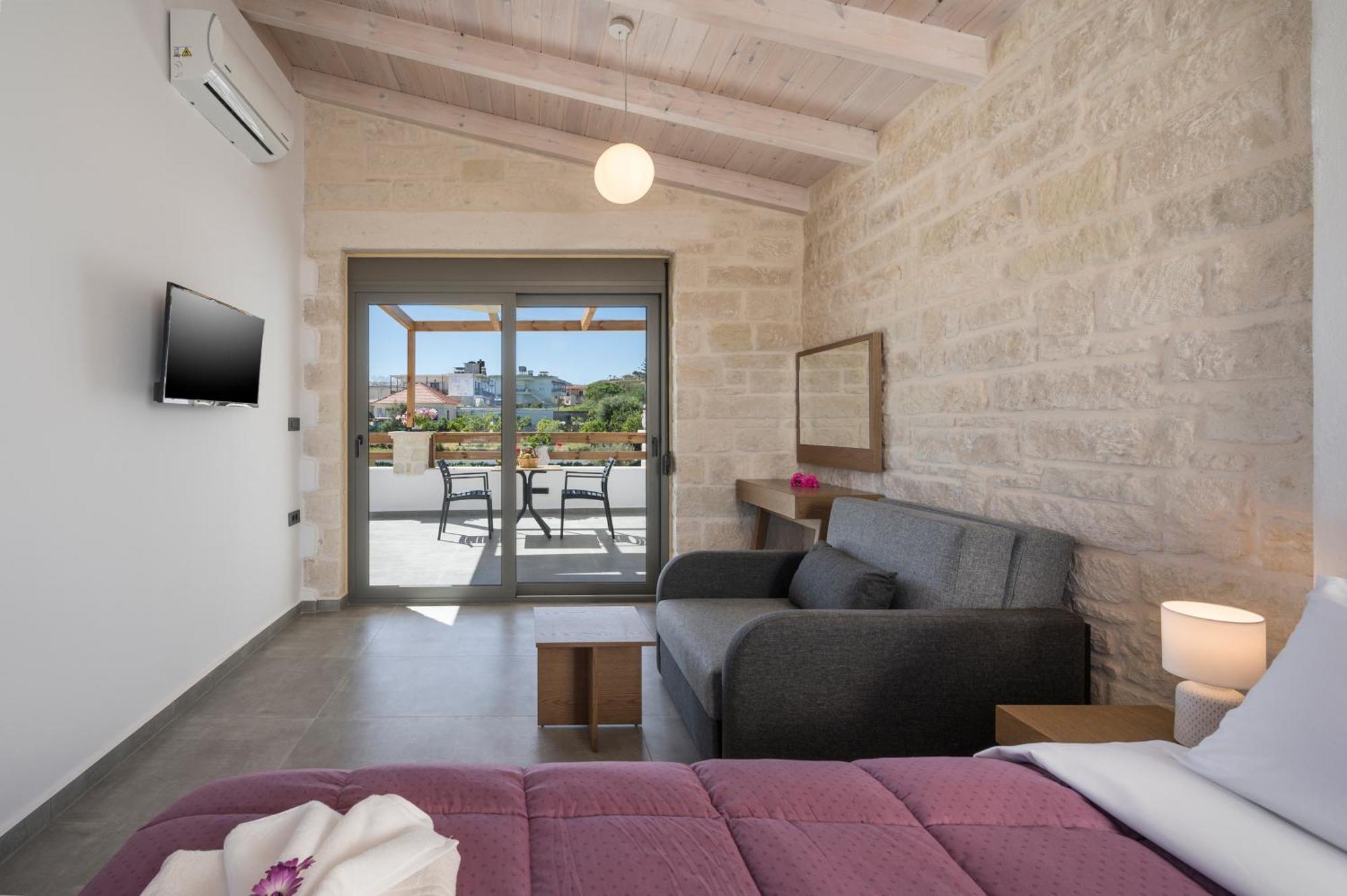 Sun Flower Villas With Sea View Agia Marina المظهر الخارجي الصورة