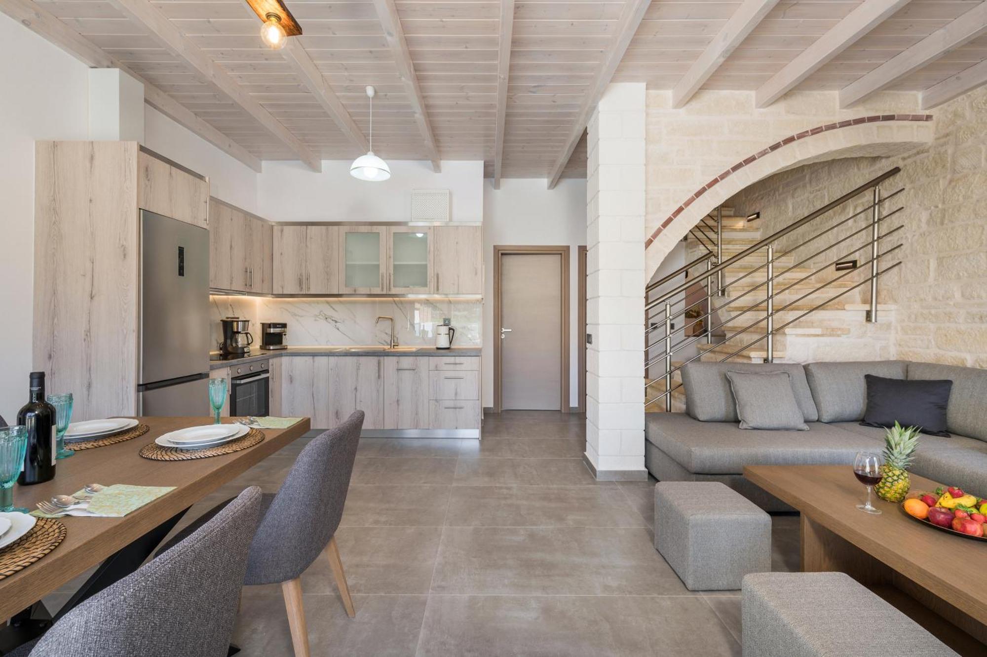 Sun Flower Villas With Sea View Agia Marina المظهر الخارجي الصورة