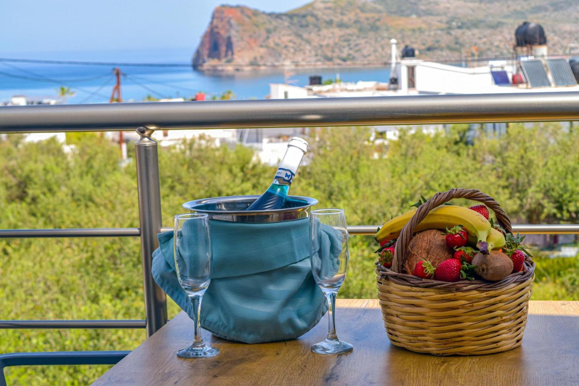 Sun Flower Villas With Sea View Agia Marina المظهر الخارجي الصورة
