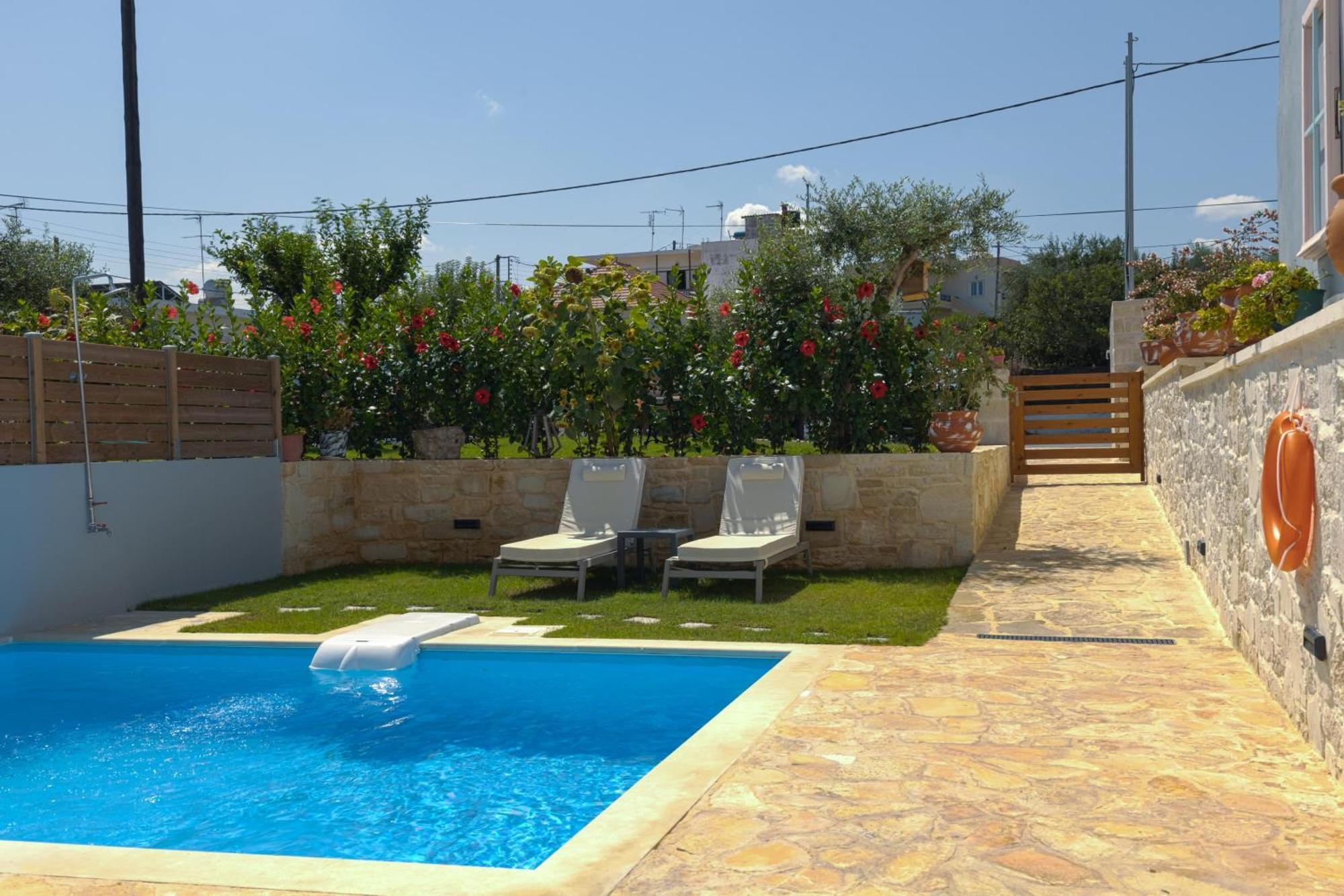 Sun Flower Villas With Sea View Agia Marina المظهر الخارجي الصورة