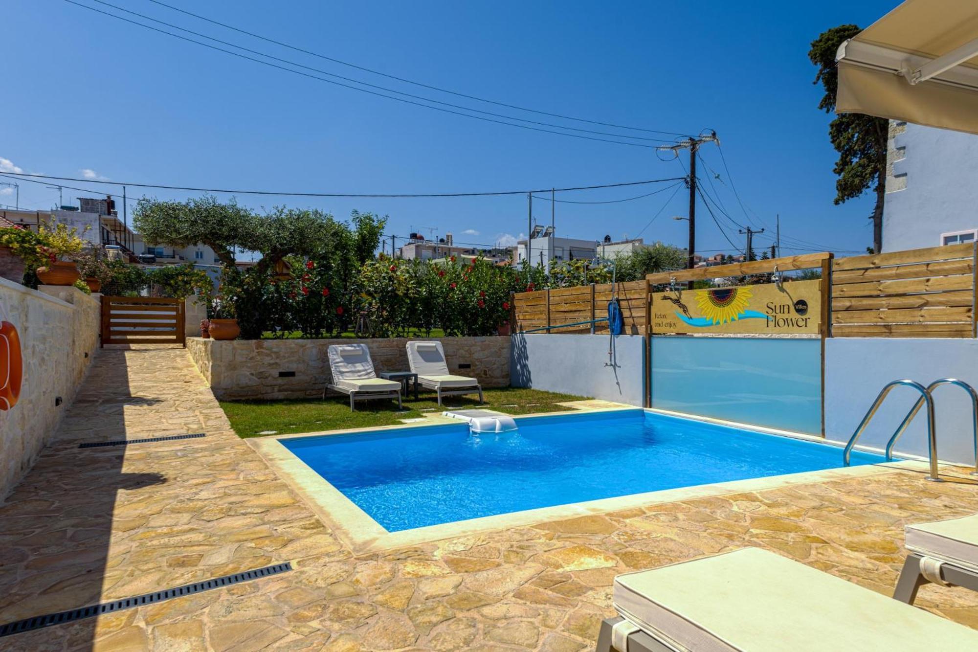 Sun Flower Villas With Sea View Agia Marina المظهر الخارجي الصورة